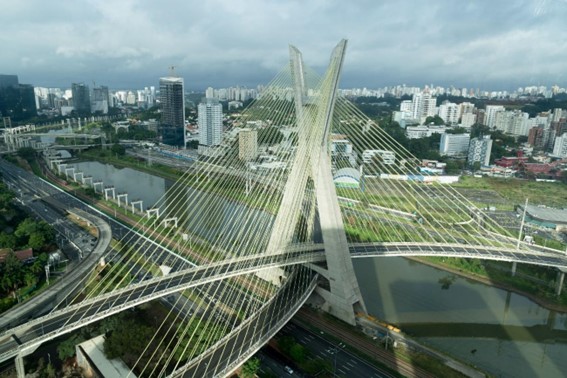 Ponte Estaiada Octavio Frias de Oliveira em São Paulo